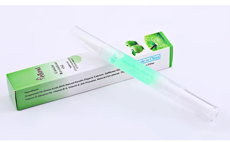 Nail Cuticle Oil Pen for Beauty Health Edge Oil Plant Nourishment Oil for Manicure Nail Finger Care Tools Finger Nail Treatments