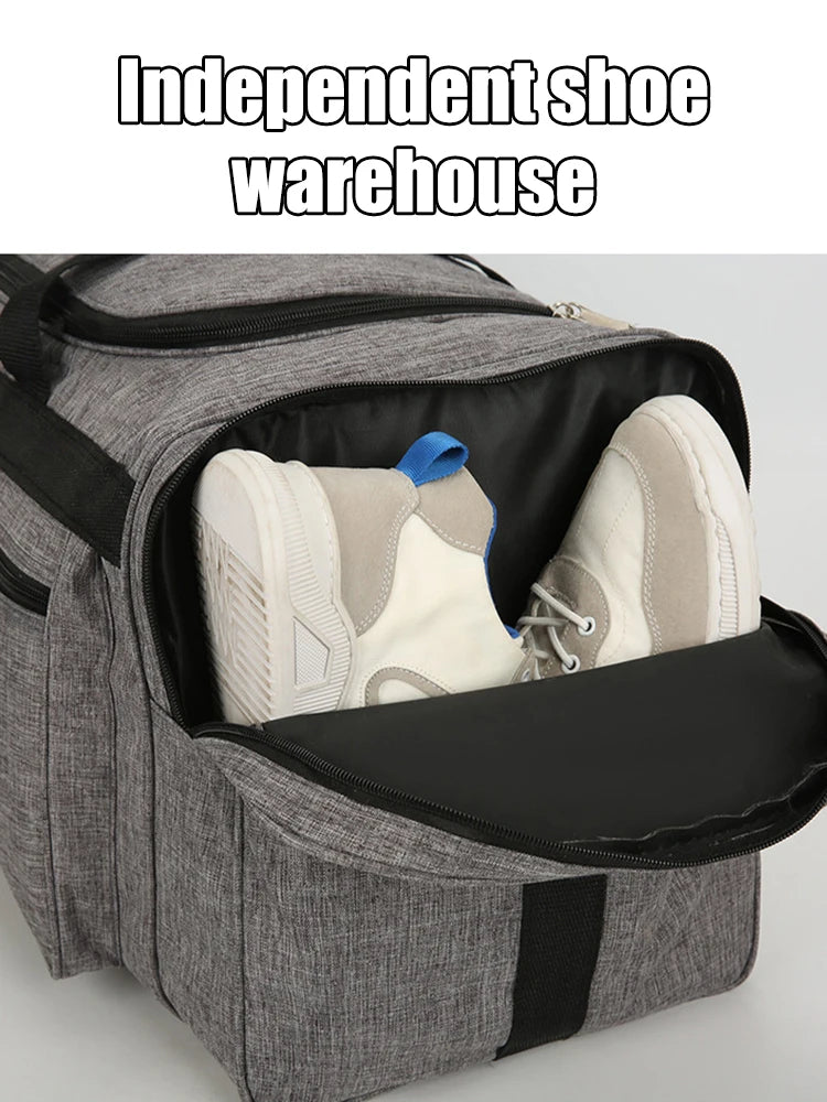 Oxford Waterproof Men Travel Bags Hand Luggage Big Travel Bag Business Large Capacity Weekend Duffle Travel Bag Fitness Bag