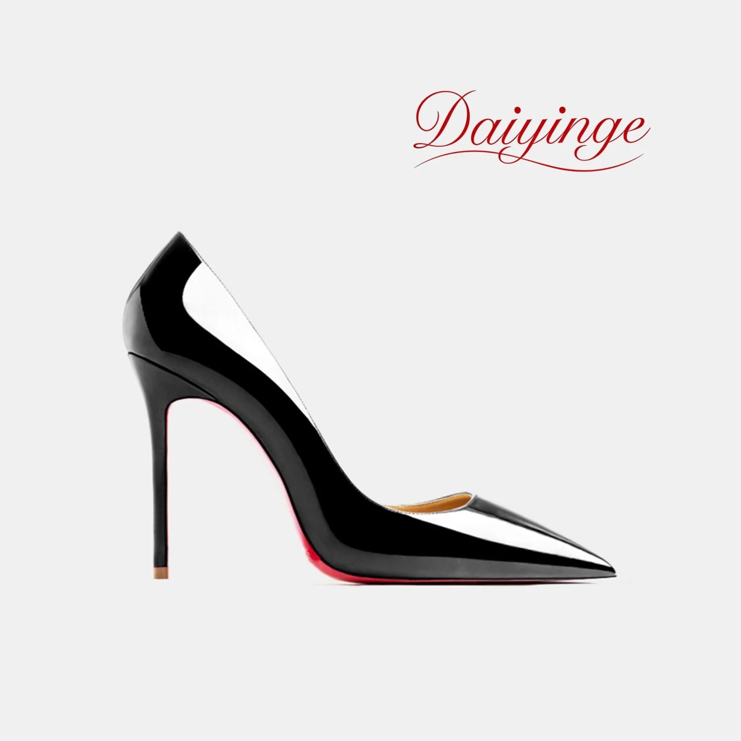 Heels For women 2026 Trend Leather Luxury Red Bottom High Heels 12cm Pointed Toe Stiletto Pumps Elegant Sexy Party Wedding Shoes