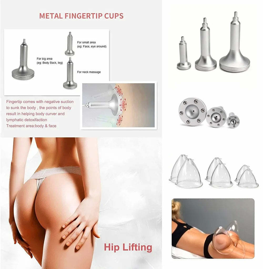 Vacuum Massage Breast Chest Enlargement Face Lifting Beauty Machine Machine Pump Cup Butt Lifting Device Massager Body Shaping