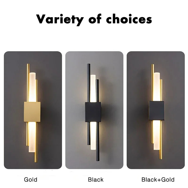 Modern LED Wall Sconce Lamp – Nordic Minimalist Indoor Lighting