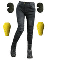 Women Motorcycle Pants, Riding Jeans, Anti-fall, Classic Motorcycle Rider Pants, Racing Pants for All Seasons