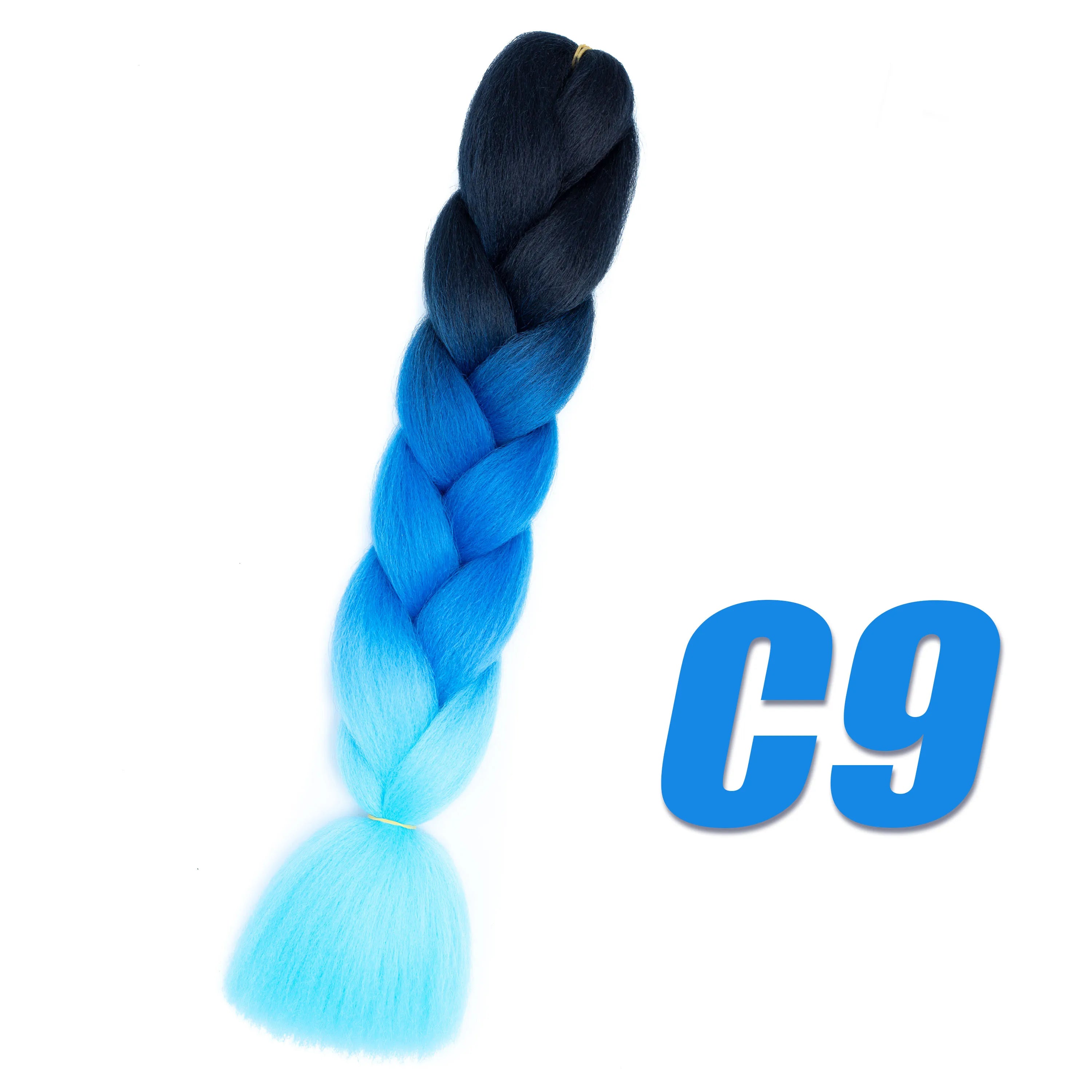 Synthetic Kanekalon Crochet Hair Braiding Hair Pre Stretched Curly Jumbo Braids Extensions Hair Accessories For Girls Braids