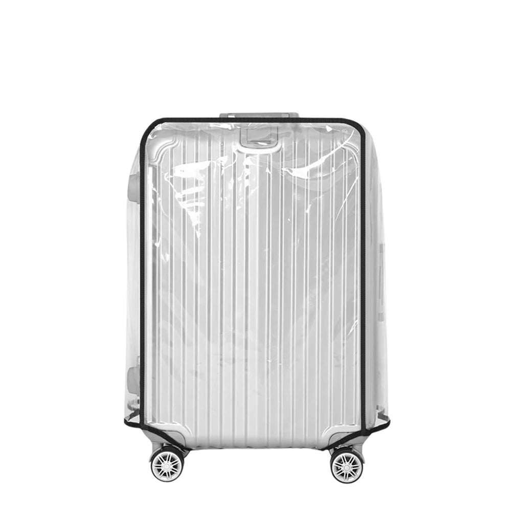 18-30inch Luggage Cover PVC Travel Luggage Protector Waterproof Suitcase Cover Protectors Scratch-resistant for Wheeled Suitcase