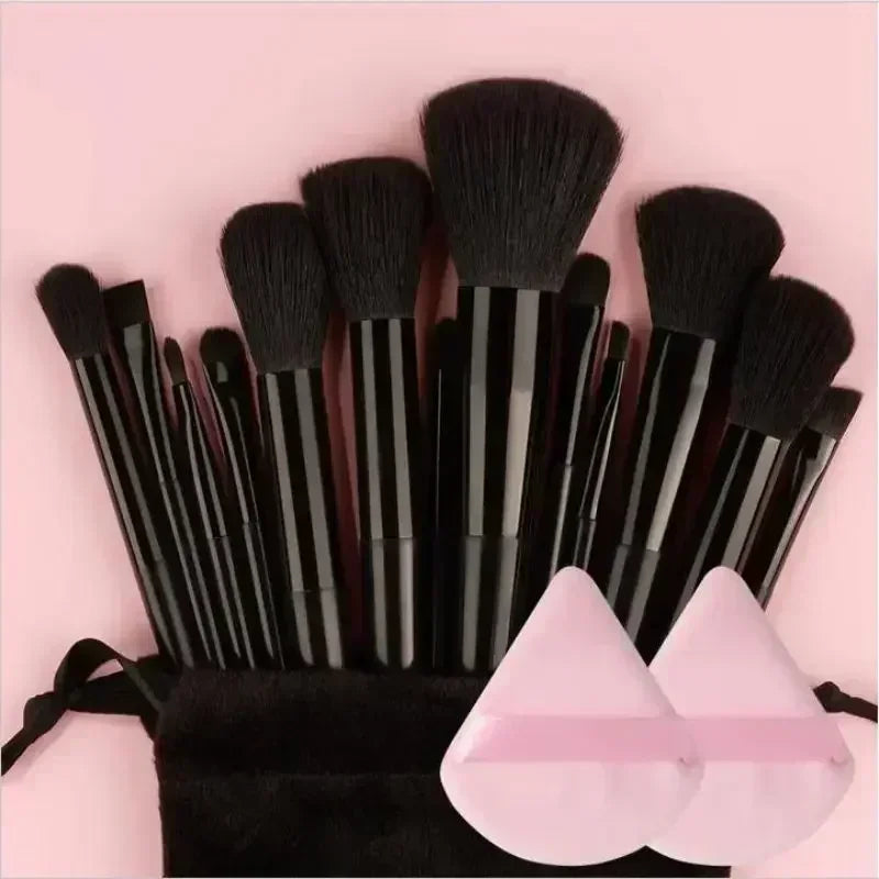 Professional Makeup Brush Set - Soft Fluffy Cosmetic Brushes for Foundation, Powder, Eyeshadow & Blending , Beauty Tools