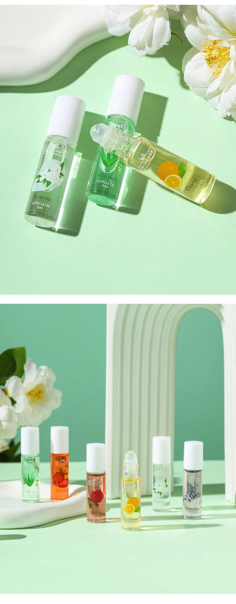 Aloe Cuticle Oil Nail Nutrition Oil Pen Nail Treatment for Beauty Health Edge Oil Cuticle Prevent Agnail Nailfinger Care Tools