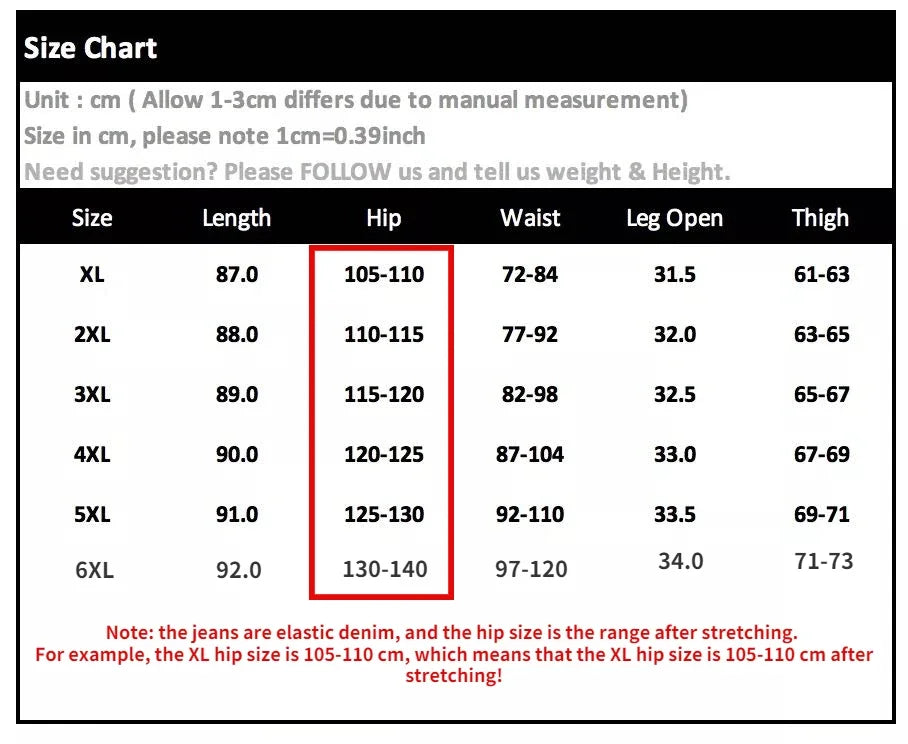 Women’s Plus Size Elastic High-Waisted Ripped Mom Jeans – Baggy Harem Denim Pants (XL–6XL)