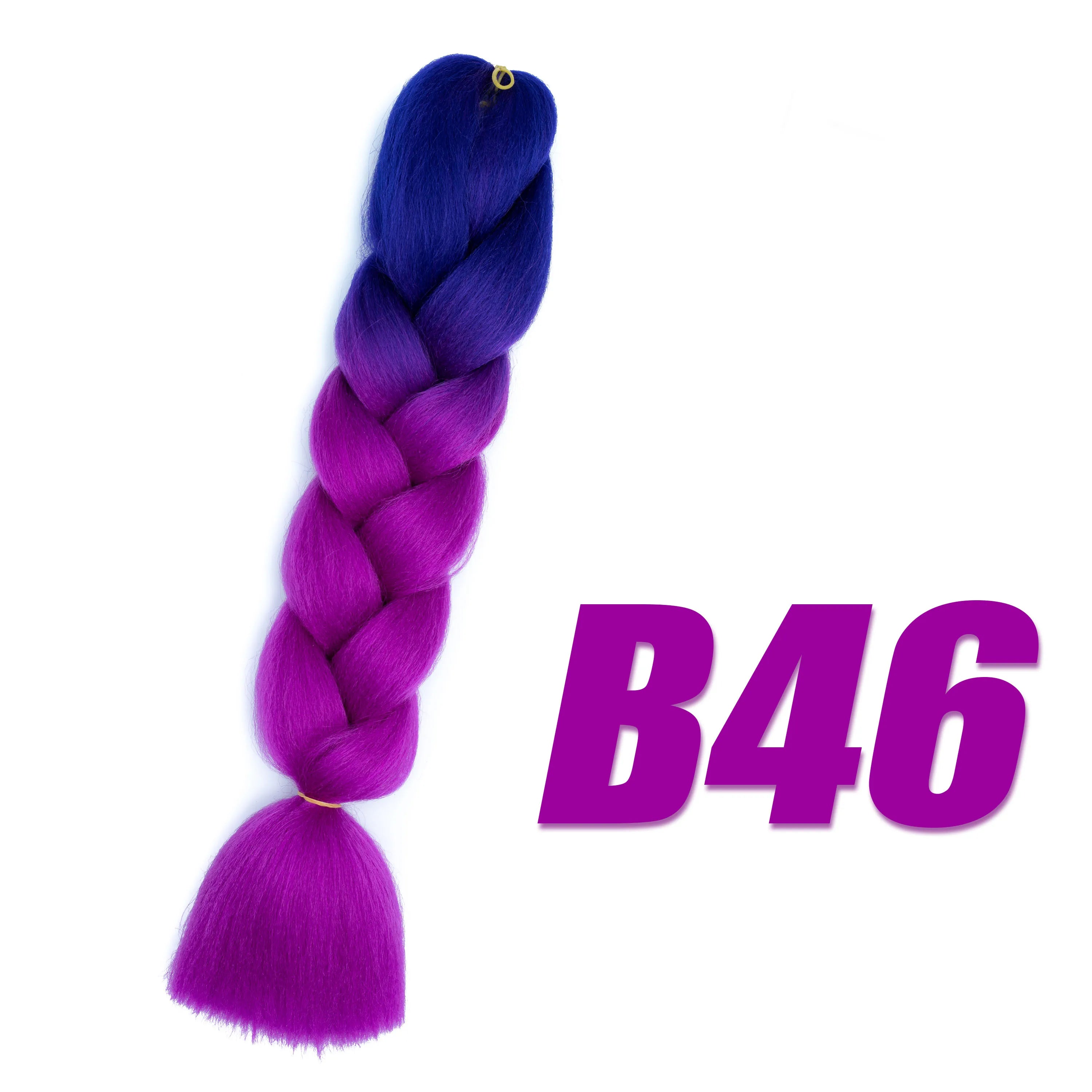 Synthetic Kanekalon Crochet Hair Braiding Hair Pre Stretched Curly Jumbo Braids Extensions Hair Accessories For Girls Braids