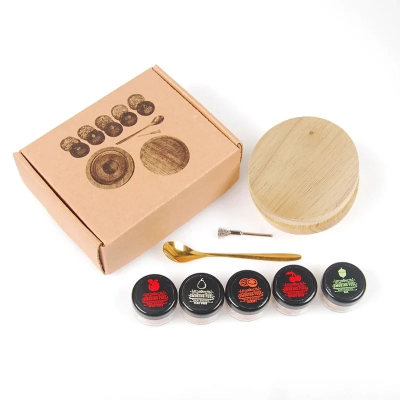 Premium Cocktail Smoker Kit for Whiskey & Bourbon Drinkers - Drink Infuser Set for Cocktails Ideal for Old Fashioned Cocktail