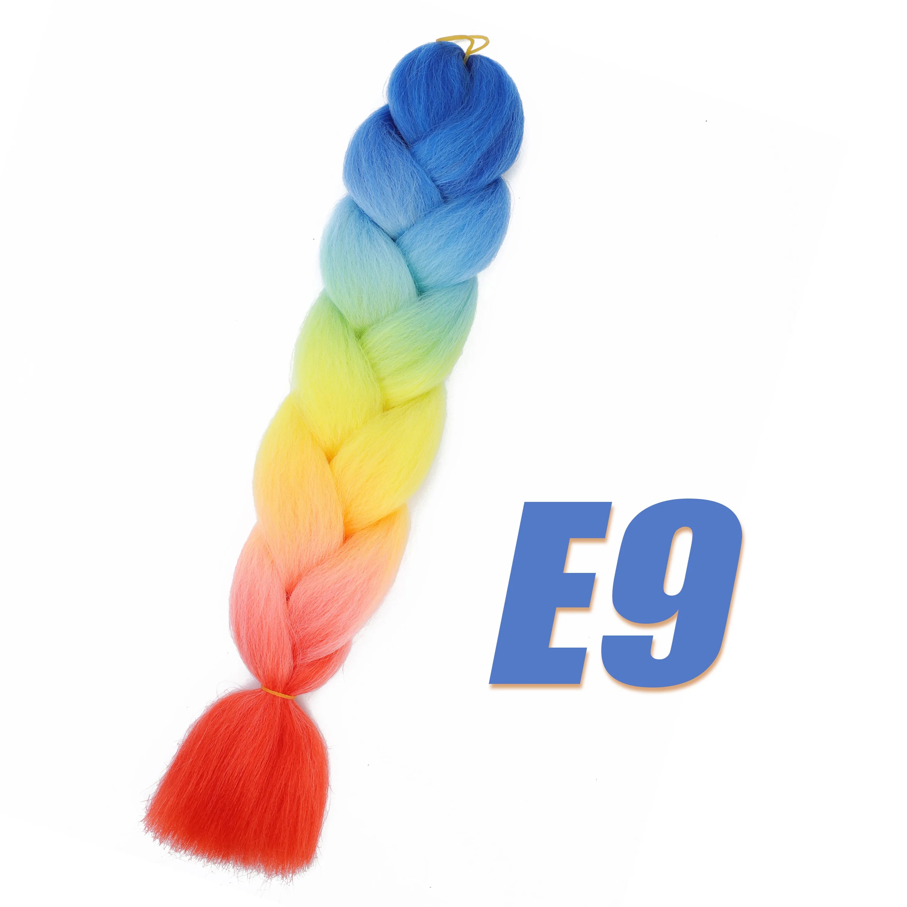 Synthetic Kanekalon Crochet Hair Braiding Hair Pre Stretched Curly Jumbo Braids Extensions Hair Accessories For Girls Braids