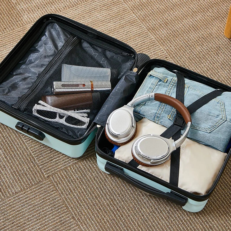 14-Inch Luggage Fashion Trolley Suitcase Spinner Wholesale Petite Valise Travel Small Suitcase ABS Carry-On Mini Boarding Case