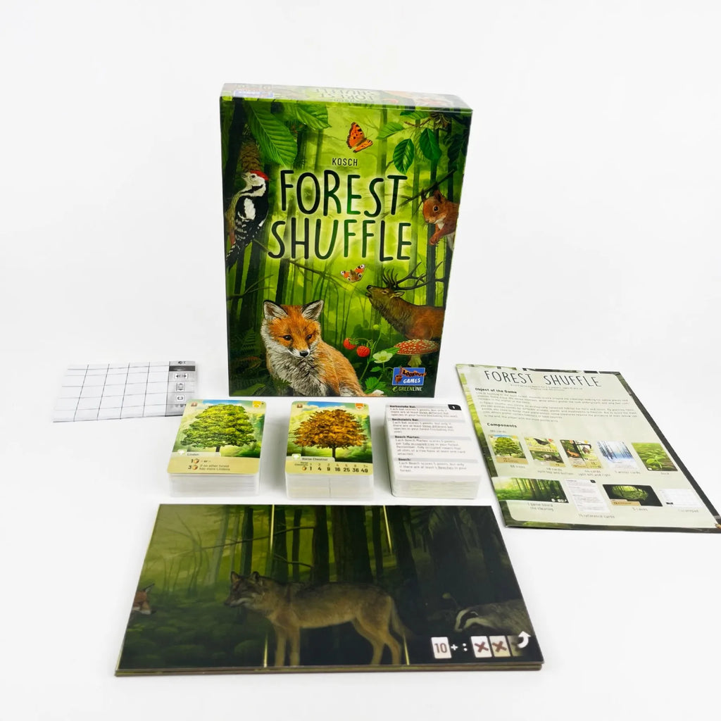 Forest Shuffle Card Game - Clever Strategy Game Fun Family Game for Kids and Adults - Woodland Edge、ALPINE、Expansion Game