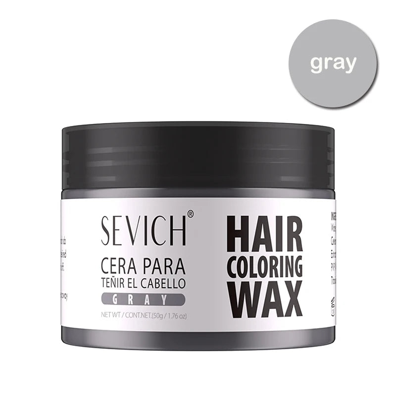 13 Colors One Time Hair Color Wax Easy To Wash Diy Long Lasting Hair Dye Mud Easy To Wash Party Hair Mud Kids Hair Colour Cream