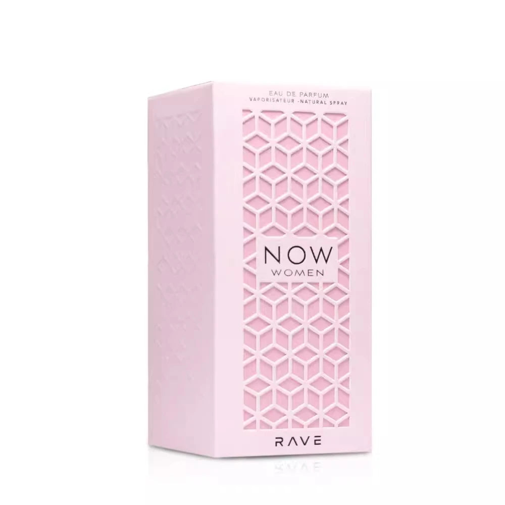 Lattafa Rave Now Perfume "Luxury Oriental Floral Perfume"Long-Lasting Rose Vanilla Musk Unisex Scent