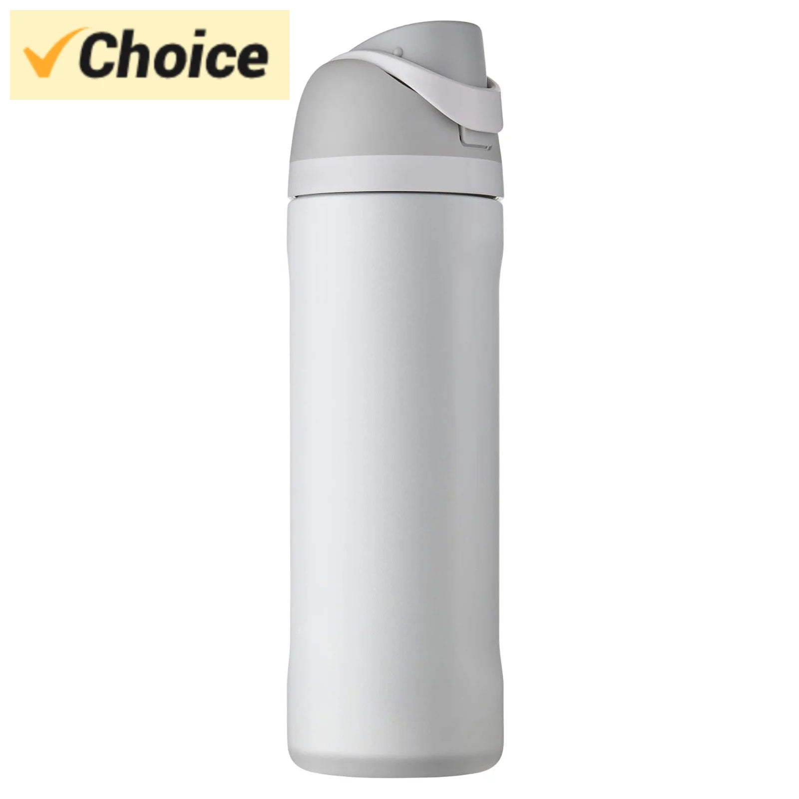 24oz Double Layer Stainless Steel Insulated Cup Water Cup Handle Cover Stainless Steel And Vacuum Insulated Leak Proof Soft Cove