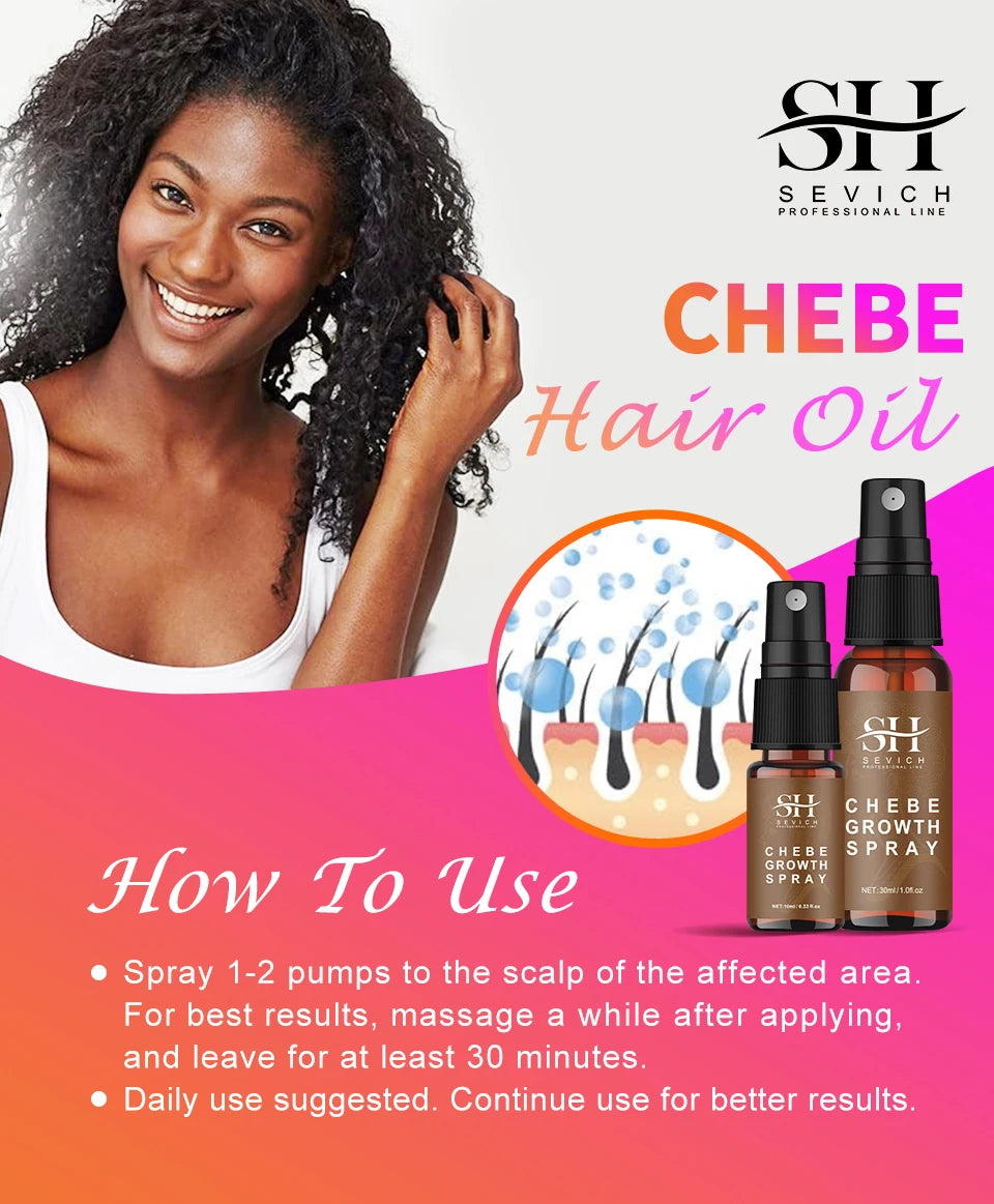 Africa Chad 100% Chebe Powder Women Traction Alopecia Treatment Oil Natural Crazy Hair Regrowth Anti Hair Break Get Rid Of Wig