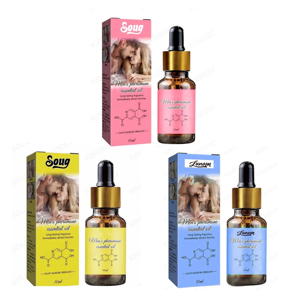 Natural Pheromone Scented Oil | Long-Lasting Body Fragrance Essence with a Fresh Aroma Designed to Attract Women Enhance Allure