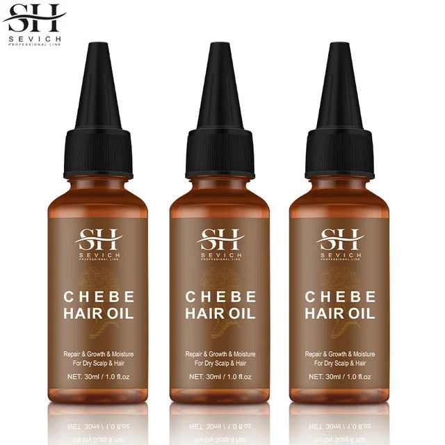 Sevich Chebe Fast Hair Growth Set — Oil 30ml + Mask 100g (Anti-Breakage & Traction Care)
