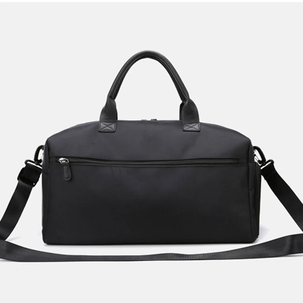 Travel Duffle Large Capacity Handbag Custom Name Canvas Business Trip Storage Bag Personalized Crossbody Bag Luggage Tote Bag