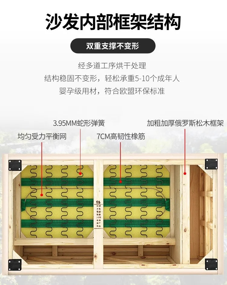 Furniture sofa Italian light luxury leather sofa small apartment living room home high-end designer straight row