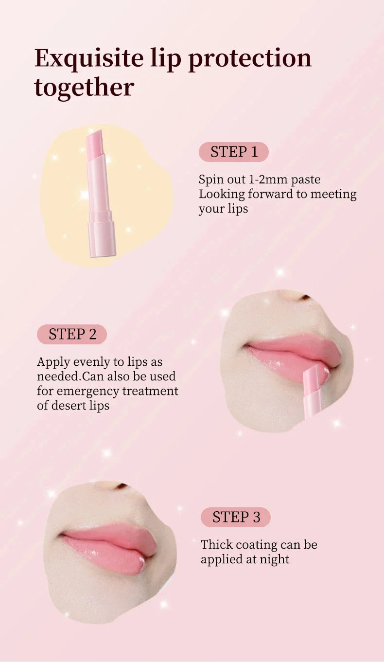 Remove Dark Lip Balm Moisturizing Lighten Melanin Bleaching Lip Gloss Lip Pink Lipstick Exfoliating Fade Lip Line Beauty Health