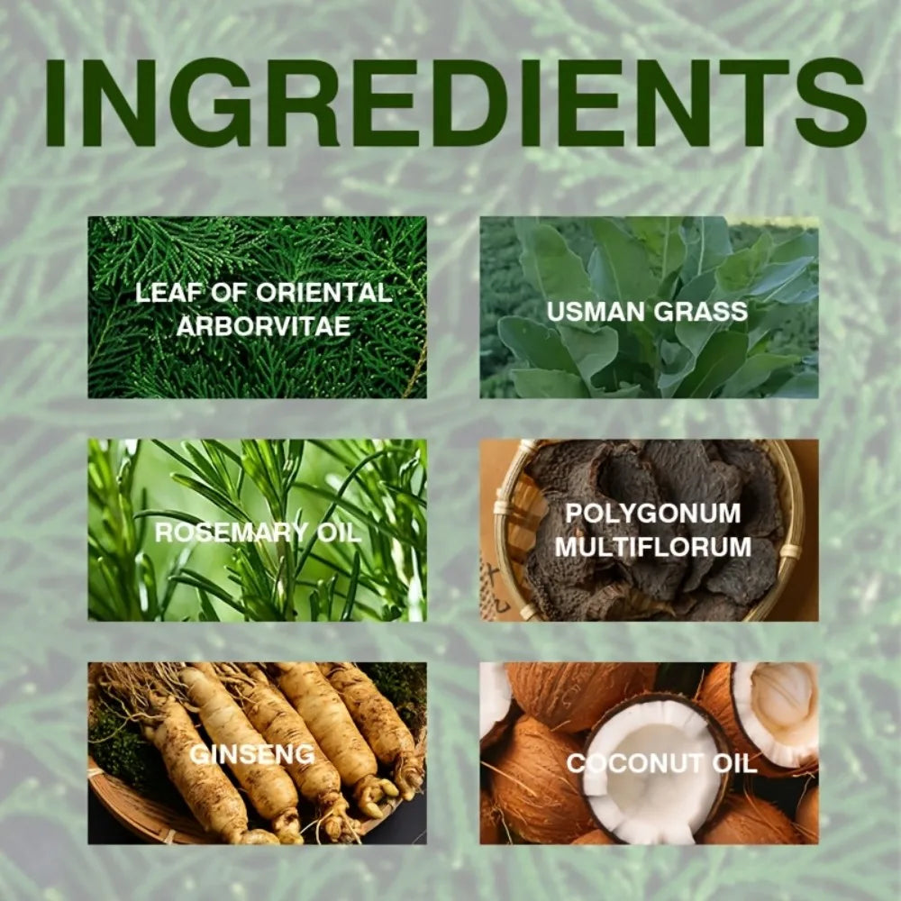 Natural Herbal Shampoo Soap Usman Grass Handmade Soap Hair Nourishing, Oil Control, Refreshing, Fluffy and Soothing Hair Care