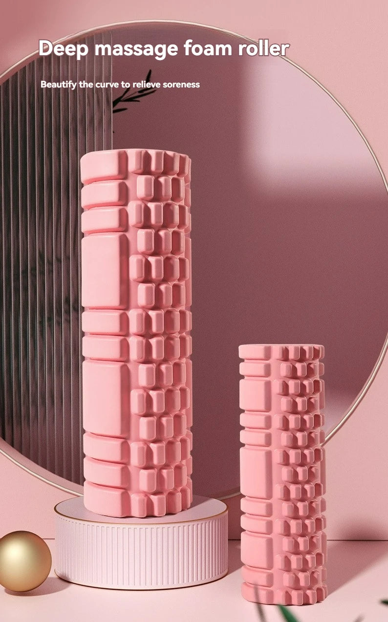 Foam roller eva hollow yoga column muscle relaxation roller yoga fitness Pilates products