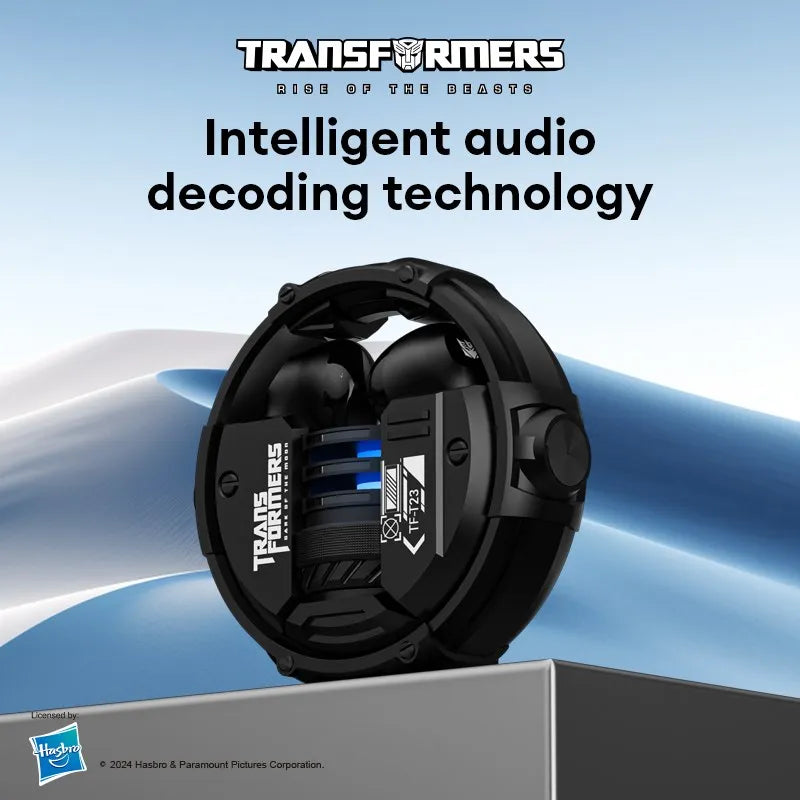 TRANSFORMERS TF-T23 TWS Earbuds — Bluetooth 5.4 Gaming Earphones