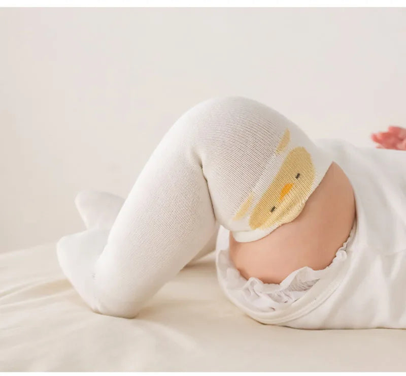 3 Pairs a Lot MILANCEL Spring Baby Stockings 0-3T Cartoon Animal Girls Over-the-Knee Socks Color Blocking Toddler Boys Socks