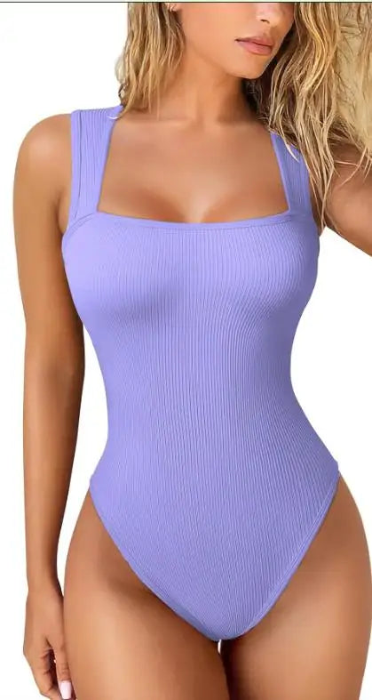 Off-Shoulder Knit Bodysuit