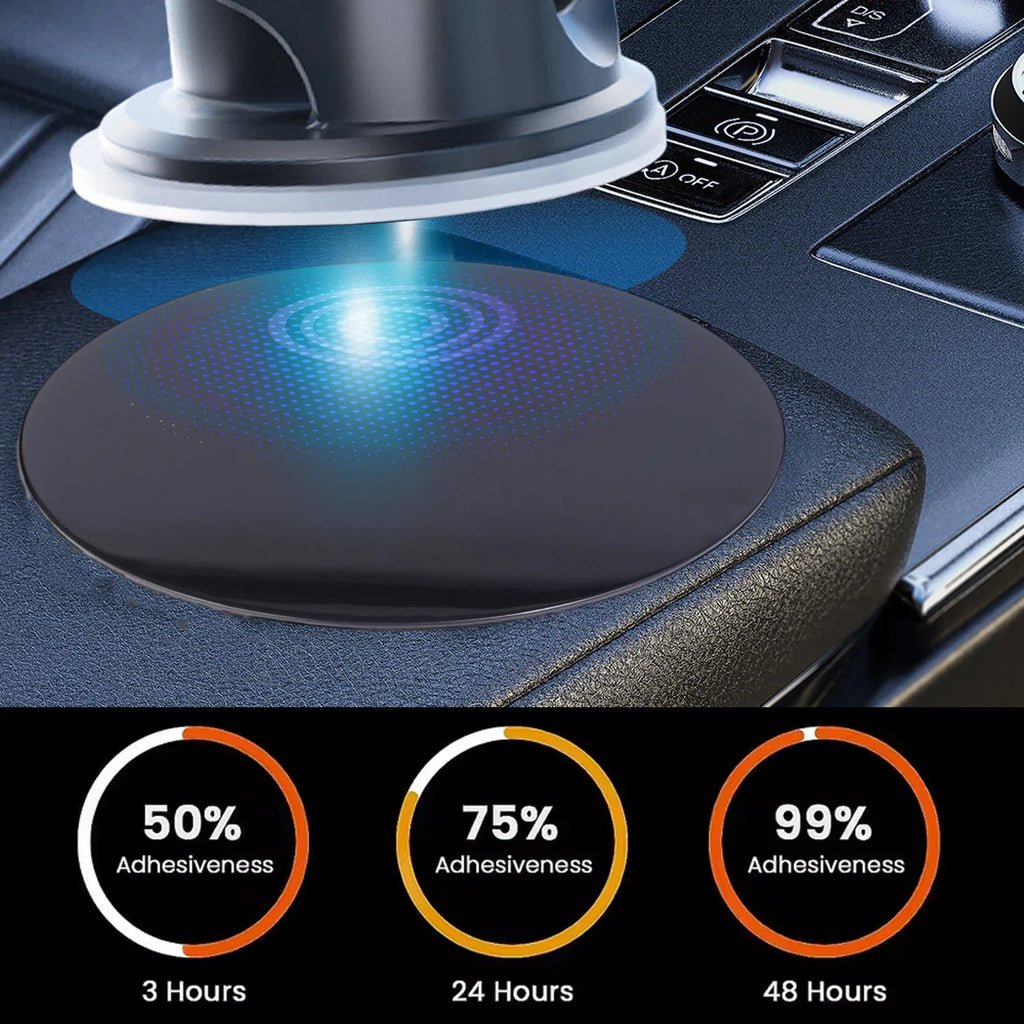 2PCS Mobile Phone Sticker Car Suction Cup Adhesive Sticker Disc Pad Base for GPS Mobile Phone Stand Bracket Holder Camera Mount