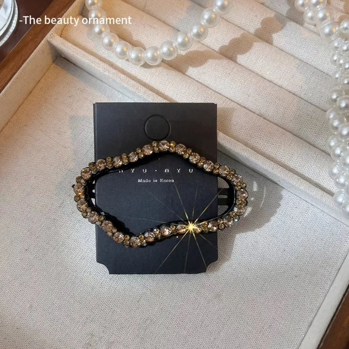 2023 Rhinestones Braided Hair Clips For Girls hairclip with 3 Flowers Hair Span With Crystalllume Women Hairpin Hair Accessories