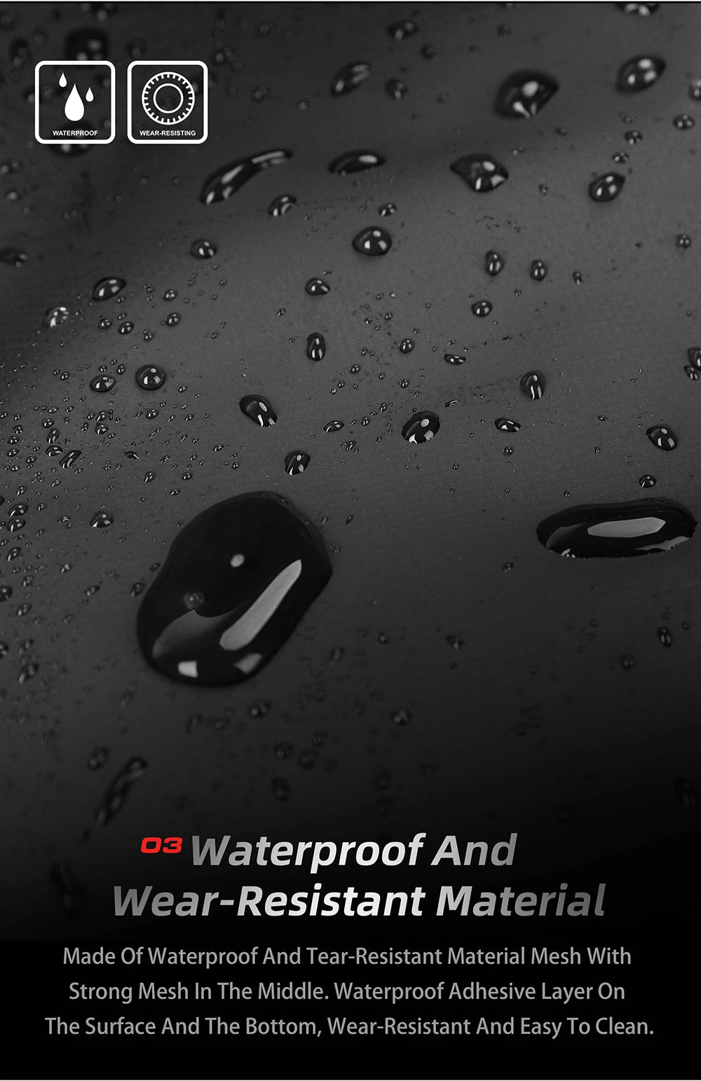 Rhinowalk Motorcycle Travel Luggage Bag Waterproof 19L-80L Expandable Big Capacity Motor Tail/Trunk/Rack Bag For Most motorcycle