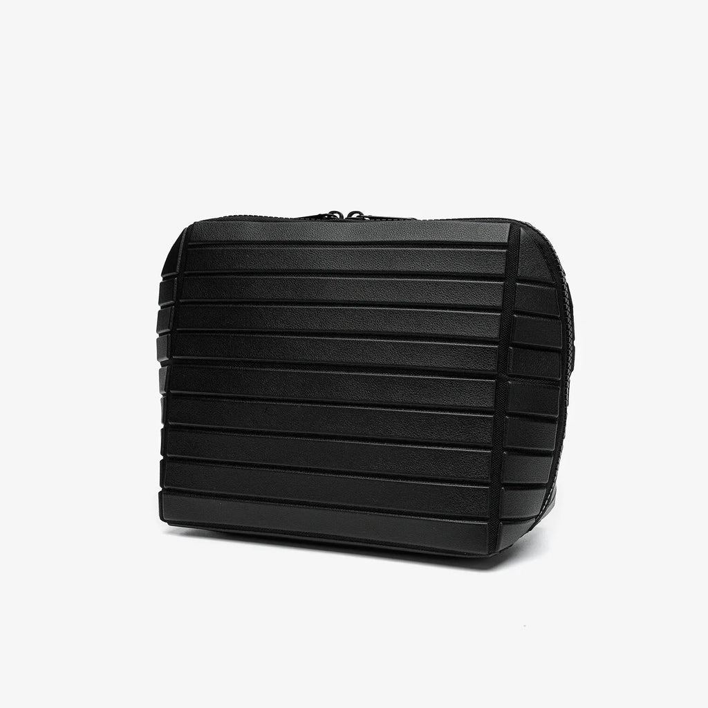 Geometric Makeup Organizer Bag – Large-Capacity Zipper Travel Case