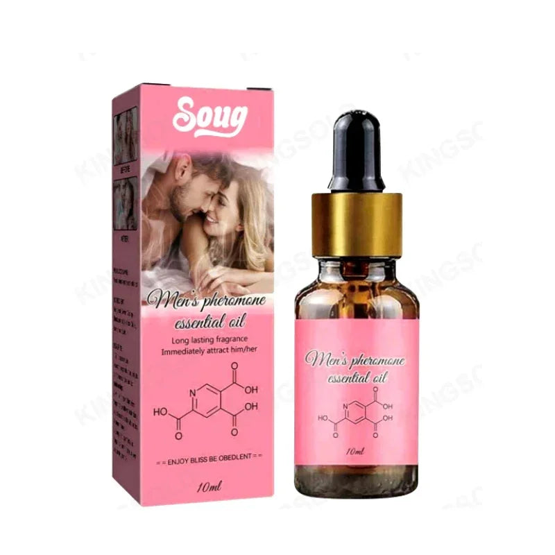 Natural Pheromone Scented Oil | Long-Lasting Body Fragrance Essence with a Fresh Aroma Designed to Attract Women Enhance Allure