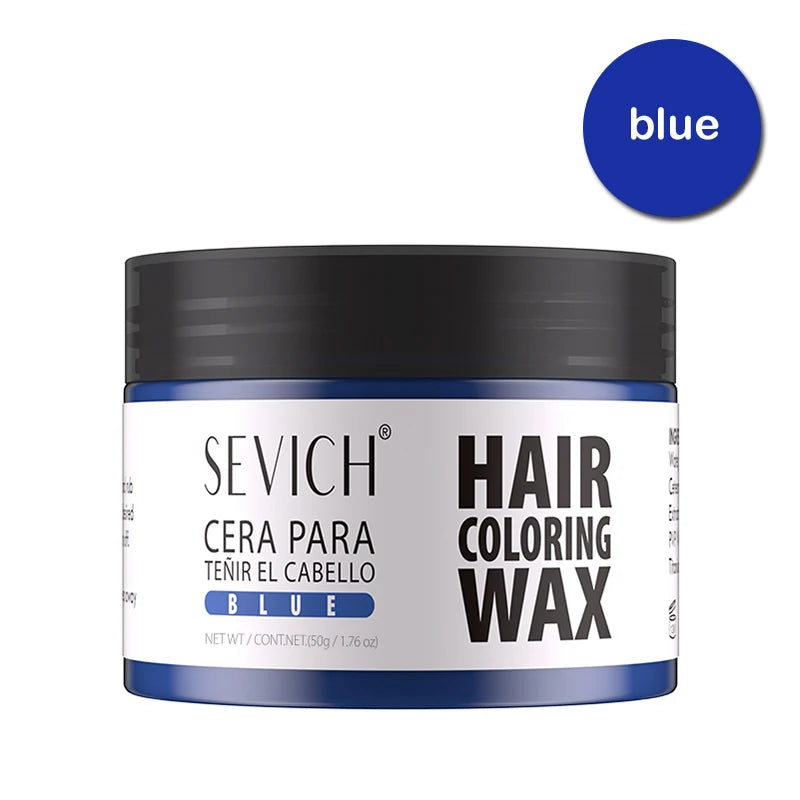 13 Colors One Time Hair Color Wax Easy To Wash Diy Long Lasting Hair Dye Mud Easy To Wash Party Hair Mud Kids Hair Colour Cream
