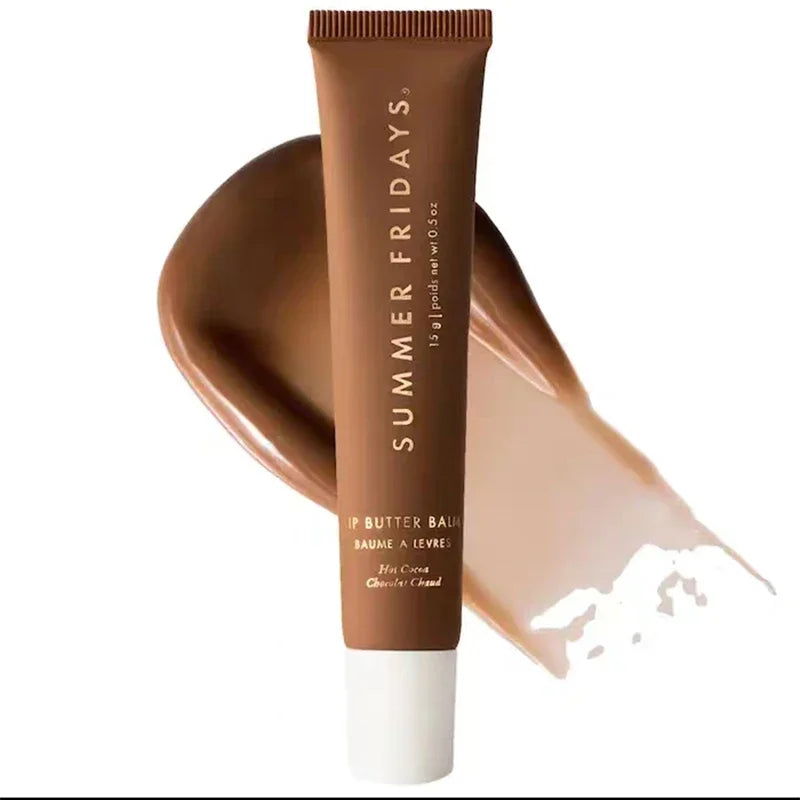 Summer Fridays Lip Balm Gloss — Moisturizing Mirror-Shine Lip Oil (Vanilla • Pink Sugar • Coffee Cake • Clear)