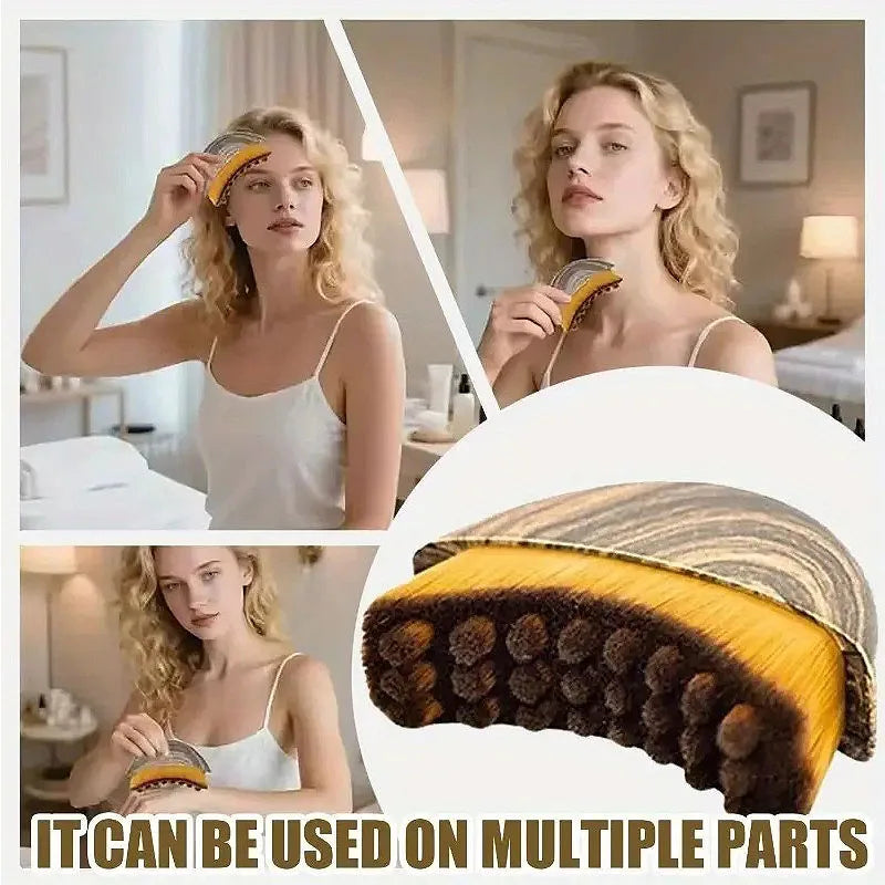 Lymphatic Contour Face Brush – Ergonomic Sculpting Drainage Massager (LBHL31)