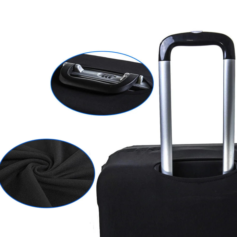 Travel Elastic Protective Cover Luggage Case Travel Global Pattern Series Luggage Cover 18-32inch Travel Accessories