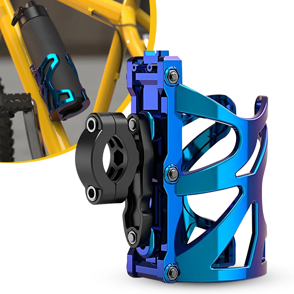 Universal Motorcycle Cup Holder | Adjustable Drink & Water Bottle Mount for Bikes and Scooters