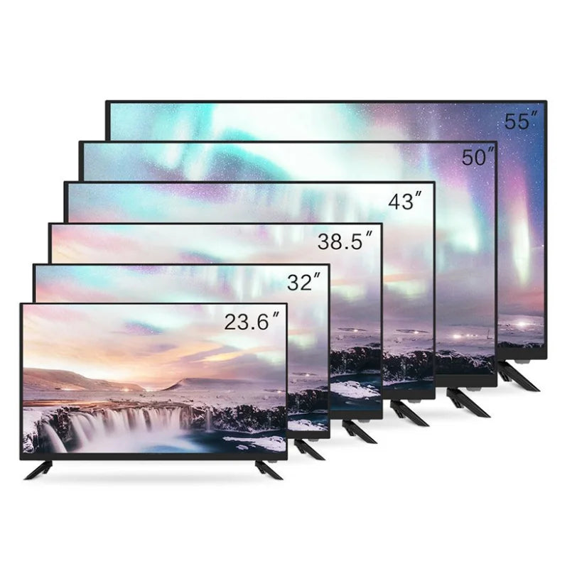 Factory Best Smart LED & LCD TVs Cheap Flat Screen Android Television in Various Sizes 32" 43" 50" 55" 65" 75" 100" Inches