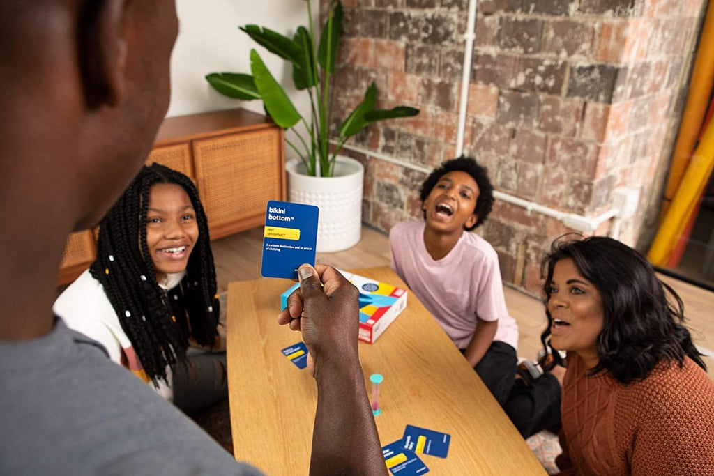 Guess the Gibberish Card Game for Families by Relatable, from the Creators of Incohereant, Fun Kids Games for Kids 12+ Includes 400 Cards & Sand Timer, Perfect Stocking Stuffers, & Christmas Games