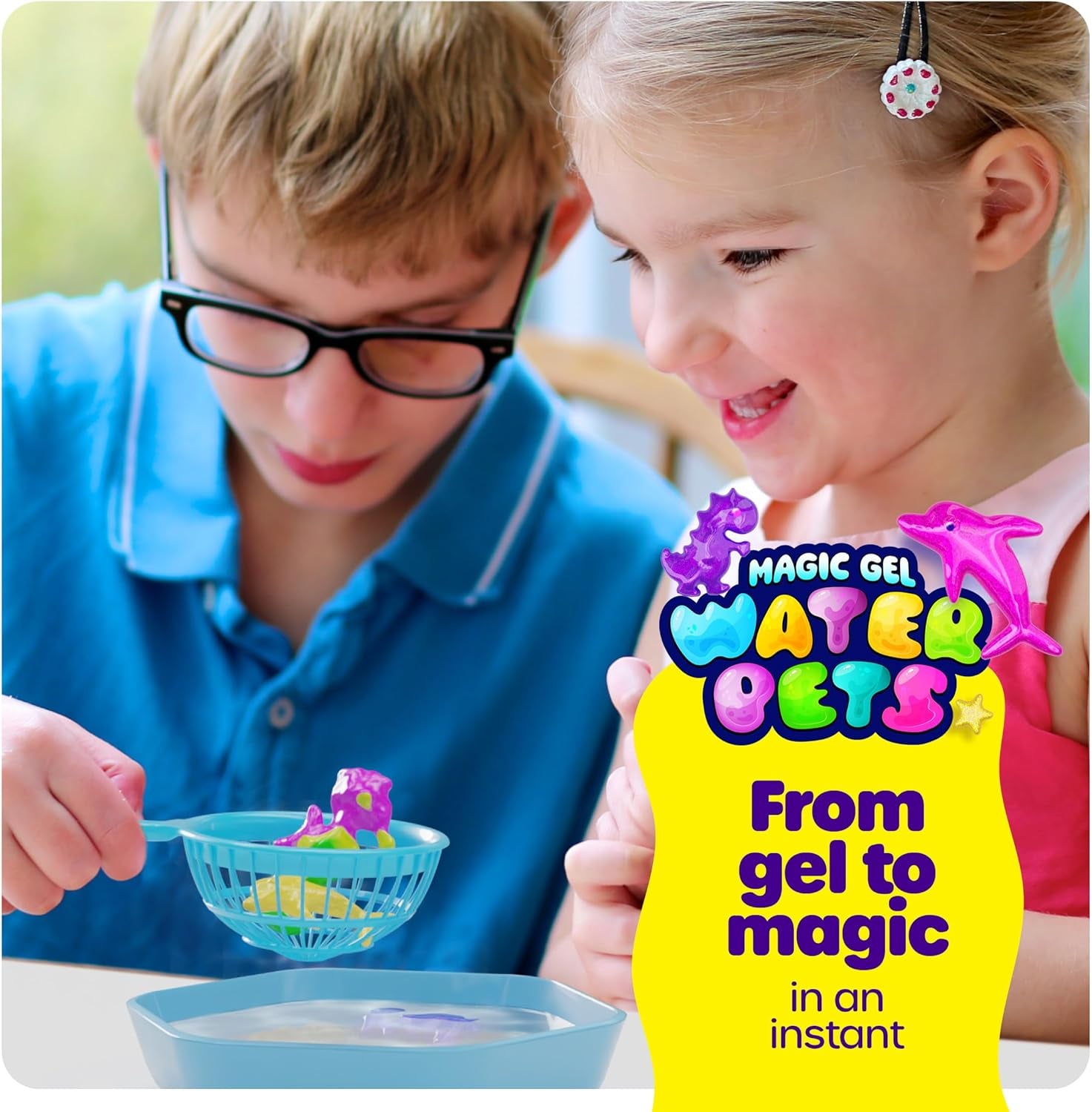 Aqua Fairy Water Gel Kit for Kids - Magic Elf Toy Kits - Waters Pets - DIY Squishy Maker Set - Craft for Kids - Make Your Own Squishies Toys Crafts for Boys & Girls