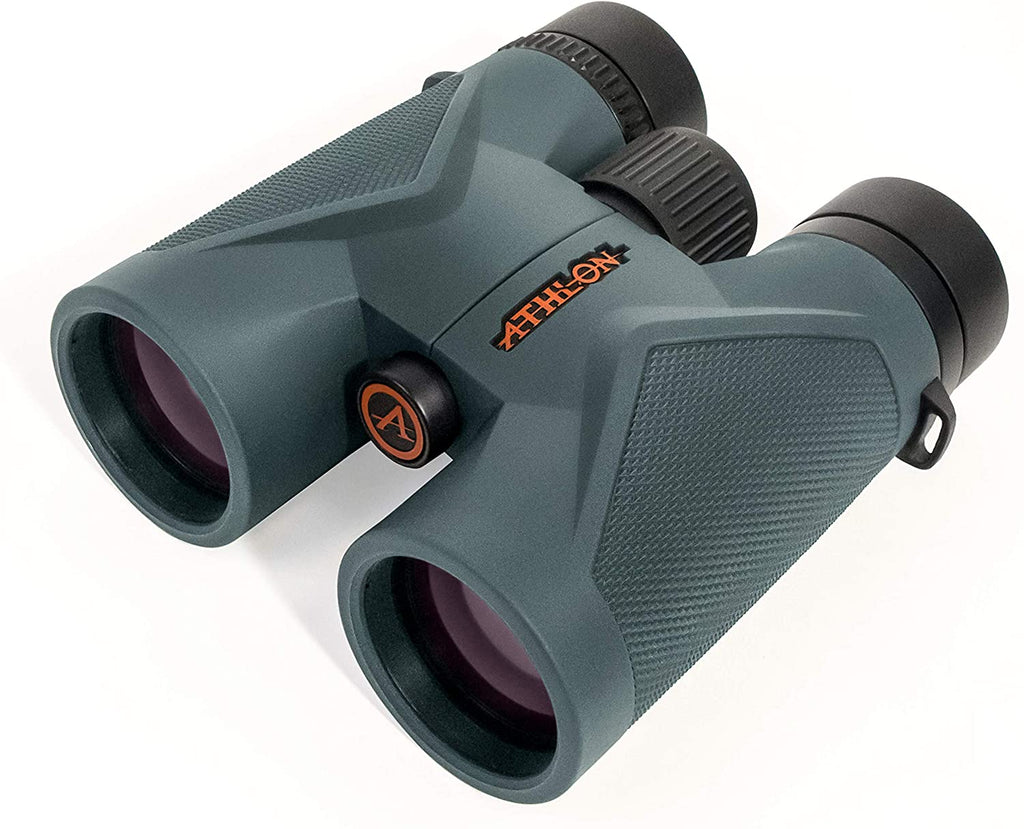 8X42 Midas UHD Gray Binoculars with ED Glass for Adults and Kids, High-Powered Binoculars for Hunting, Birdwatching, and More
