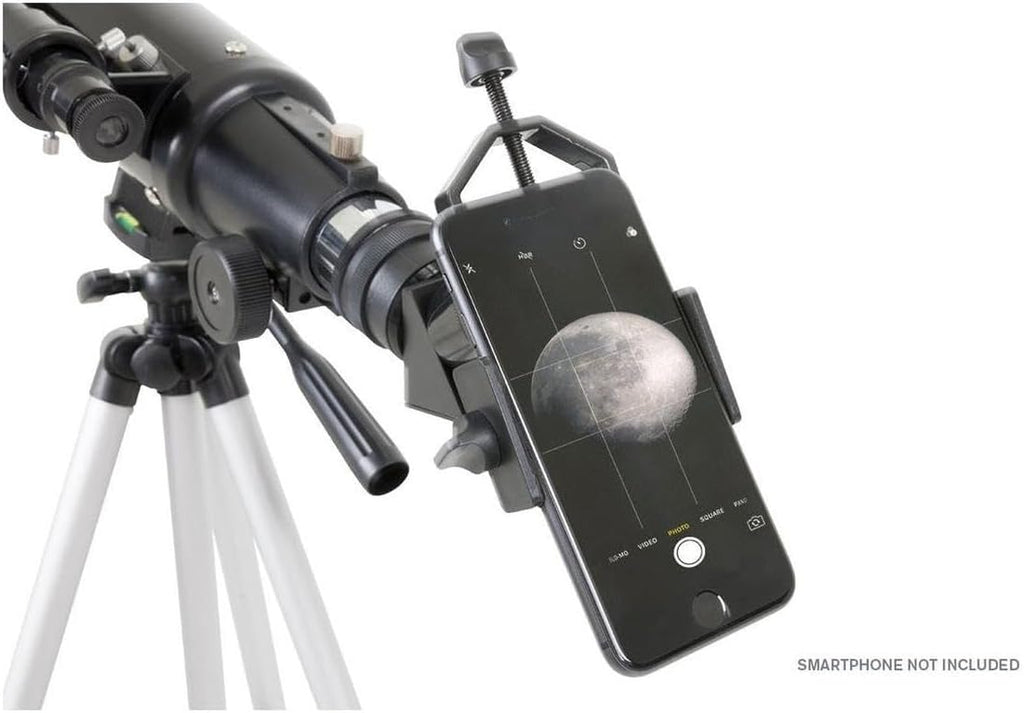 Travel Scope 80 Portable Refractor Telescope – 80Mm Aperture, Fully-Coated Glass Optics – Includes Tripod, Smartphone Adapter, Backpack & Software – Ideal for Beginners & Travel