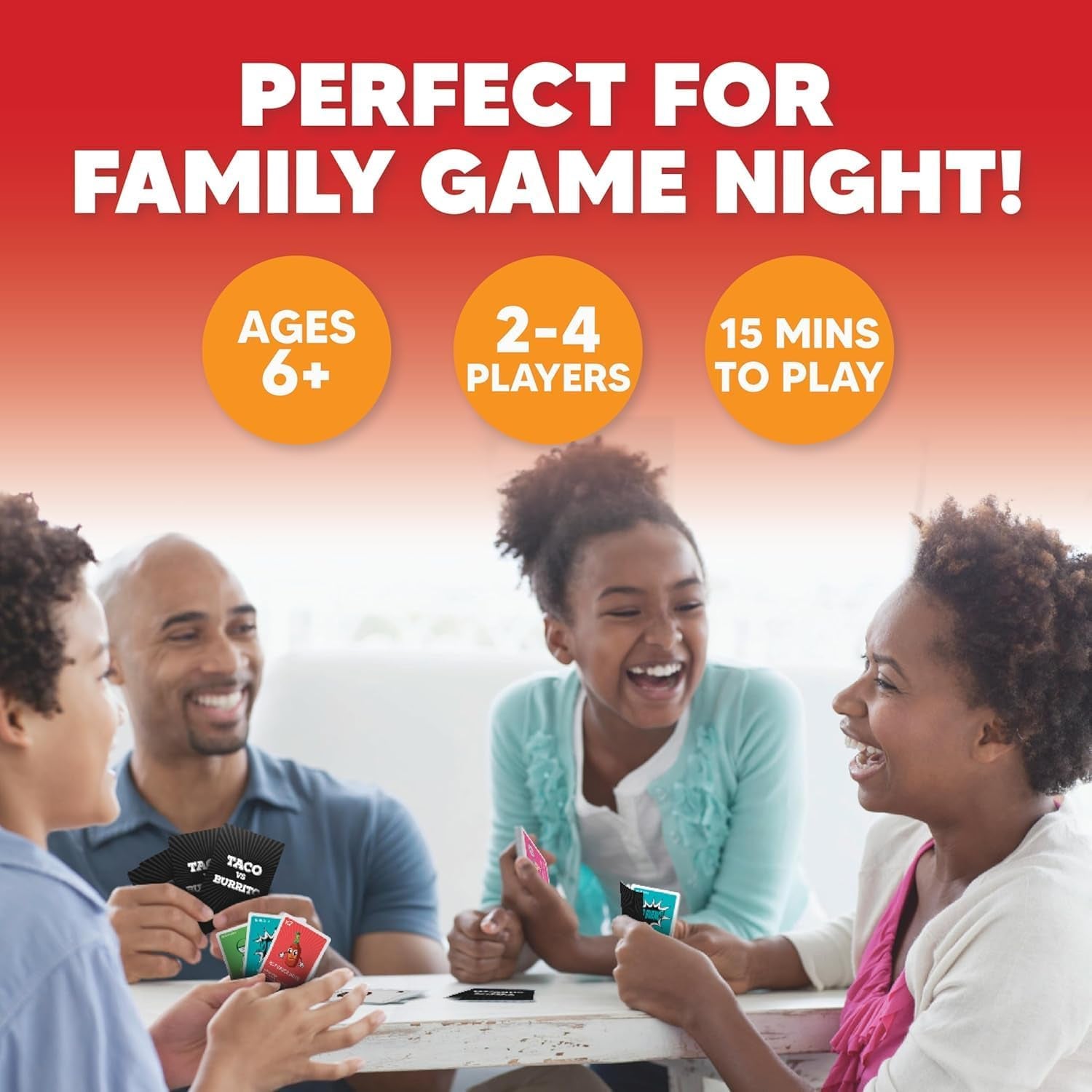 - the Wildly Popular Surprisingly Strategic Card Game Created by a 7 Year Old - 5 Ways to Play - a Family-Friendly Party Game for Kids, Teens & Adults