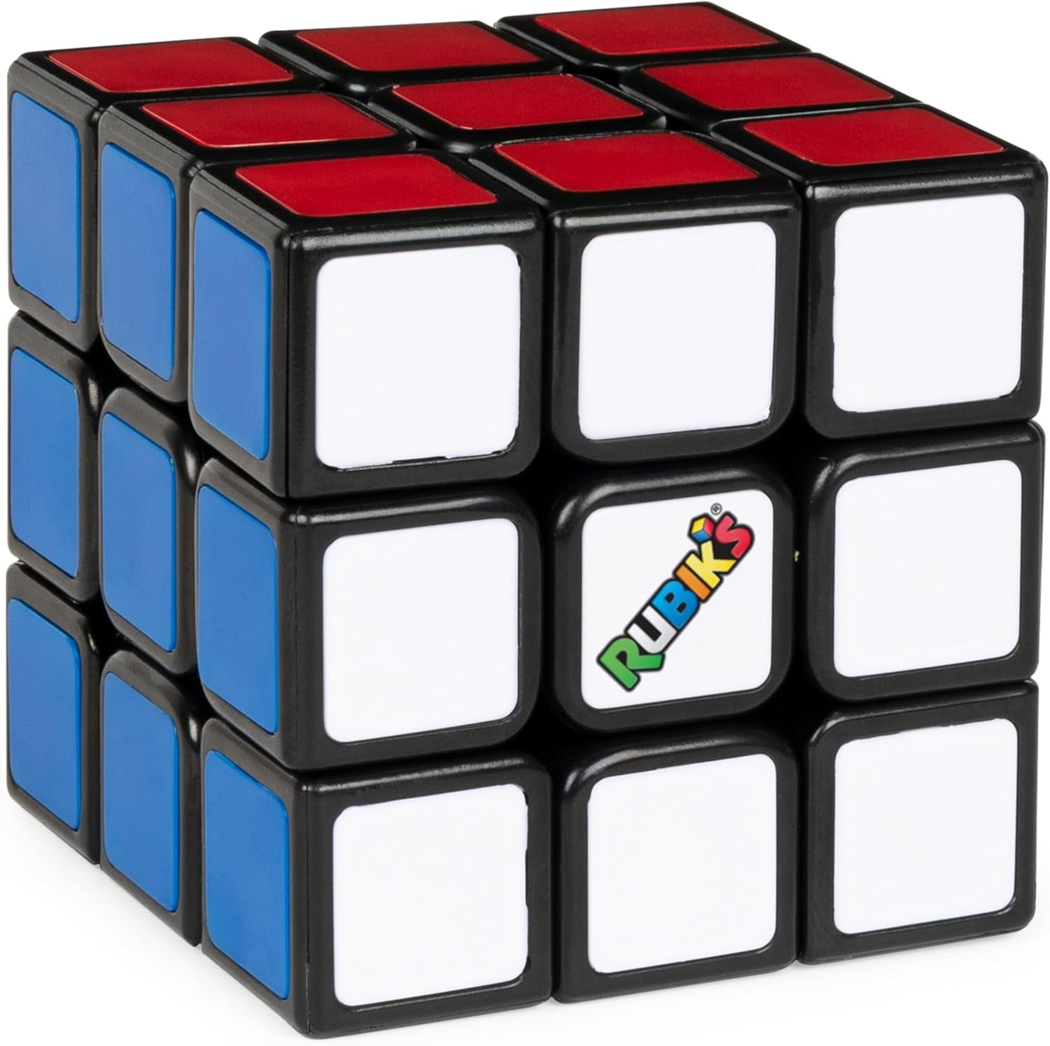 Cube, the Original 3X3 Cube, Problem-Solving Brain Teaser, Color-Matching Puzzle, Fidget Toy, Sensory Puzzle, Stocking Stuffers for Ages 8 & Up
