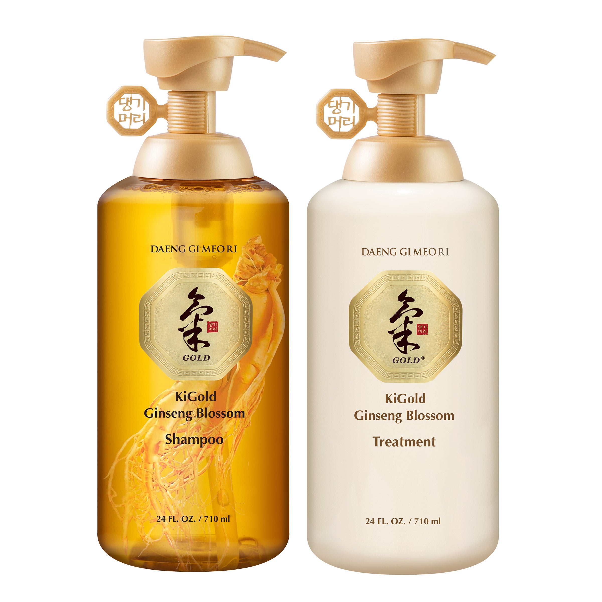 Gold Ginseng Blossom Shampoo & Treatment Set