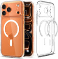 for Iphone 17 Pro Max Case, Ultra Hybrid Magfit [TPU Covered Camera Control] [Anti-Yellowing] [Compatible with Magsafe] - Clear