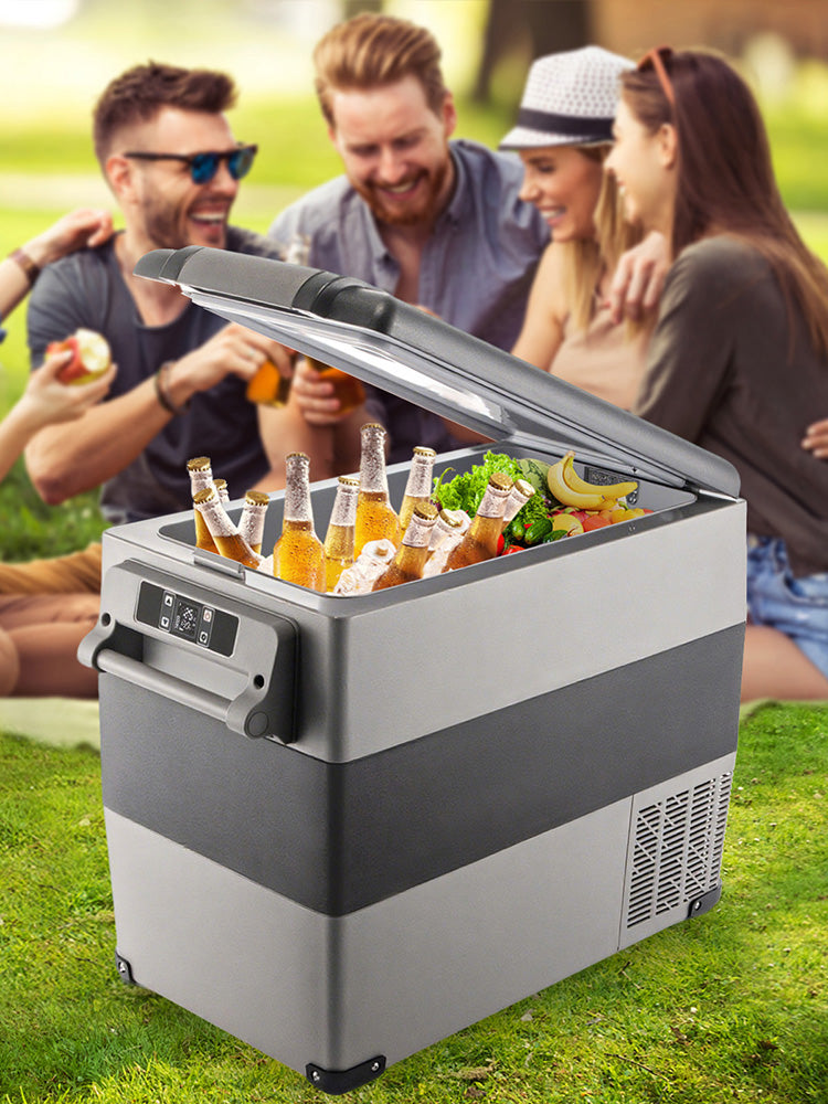 SucceBuy 20L 22L 35L 45L 55L Car Refrigerator Mini Fridge Freezer Portable Compressor Cooler DC 110-240V Ice Box for Camping